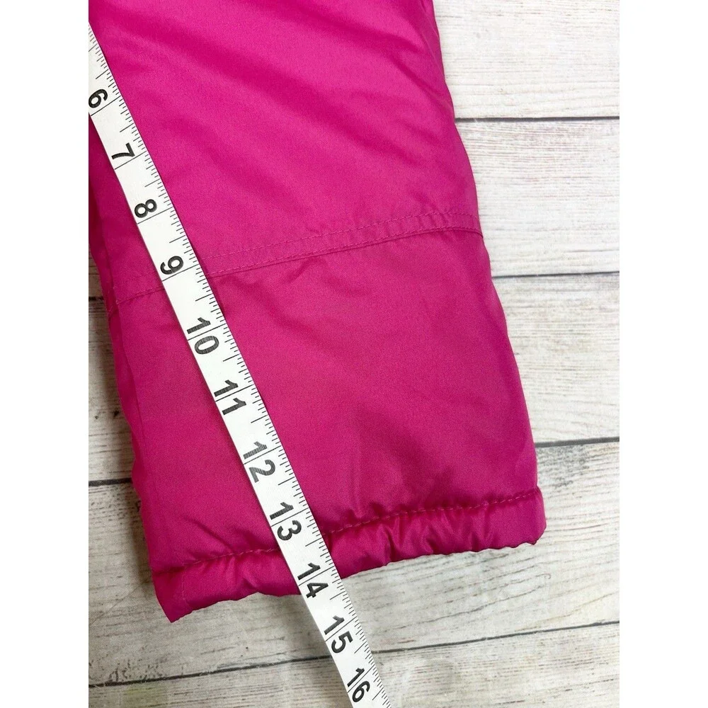 OshKosh B'gosh Girls Insulated Winter Snow Bib Overalls Pants Ski Snowboard 4T